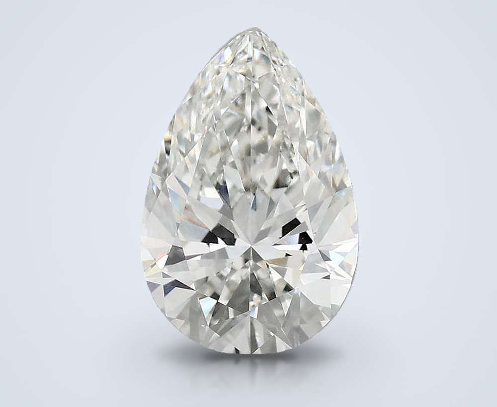 2.59 Carat Pear Lab Diamond