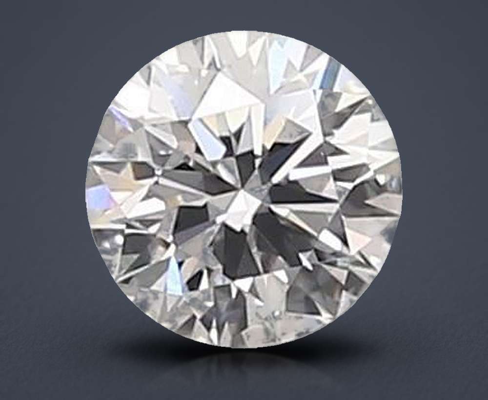 0.57 Carat Round Lab Diamond