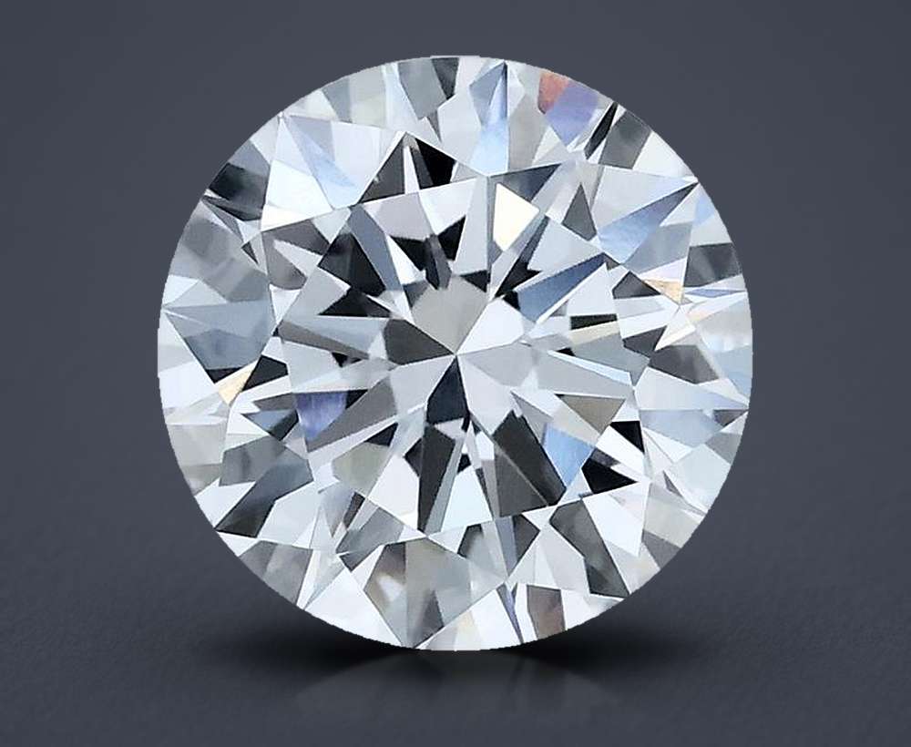 2.00 Carat Round Lab Diamond
