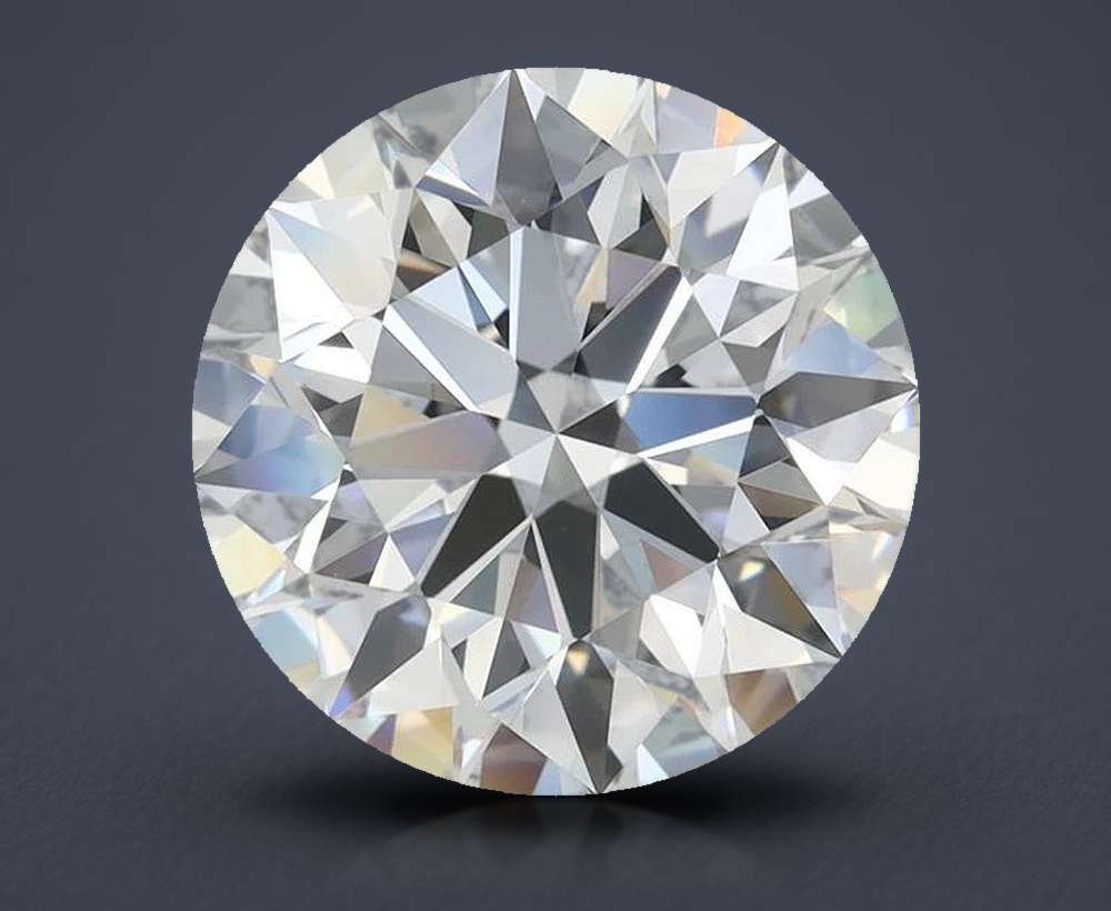4.28 Carat Round Lab Diamond