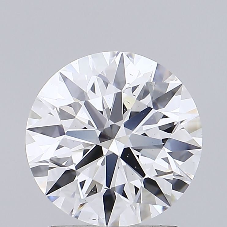 1.50ct D SI1 Rare Carat Ideal Cut Round Lab Grown Diamond