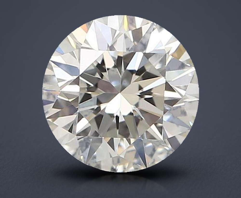 0.60 Carat Round Natural Diamond