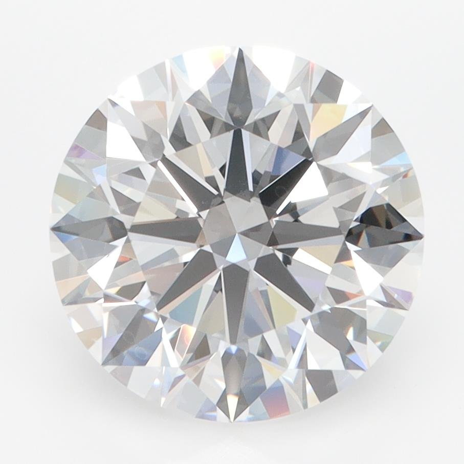 4.01ct D VVS1 Rare Carat Ideal Cut Round Lab Grown Diamond
