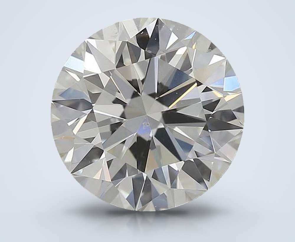 1.66 Carat Round Natural Diamond