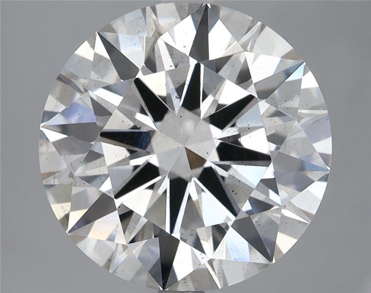 5.26ct H SI1 Rare Carat Ideal Cut Round Lab Grown Diamond