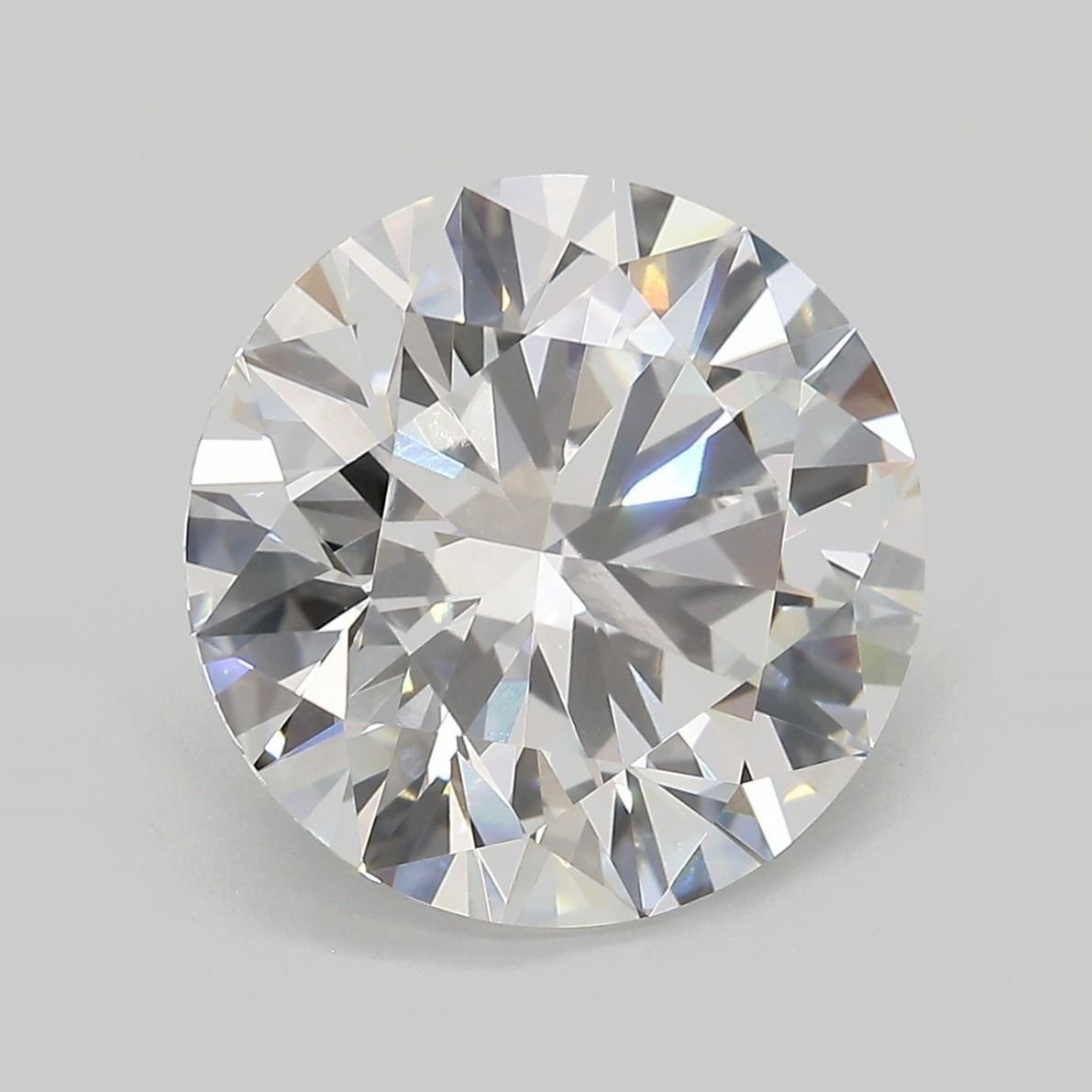 8.16ct E VVS1 Rare Carat Ideal Cut Round Lab Grown Diamond