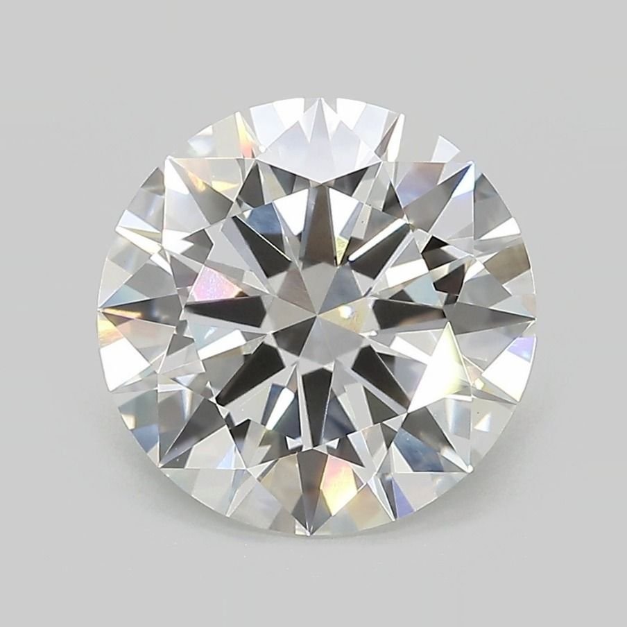 3.82ct E VVS2 Excellent Cut Round Lab Grown Diamond
