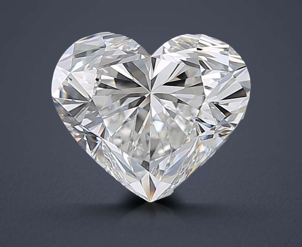 1.70 Carat Heart Natural Diamond