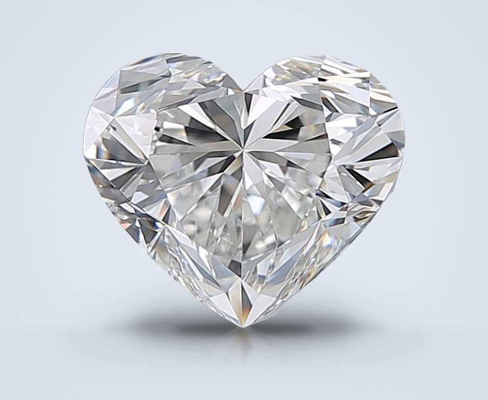 1.70 Carat Heart Natural Diamond