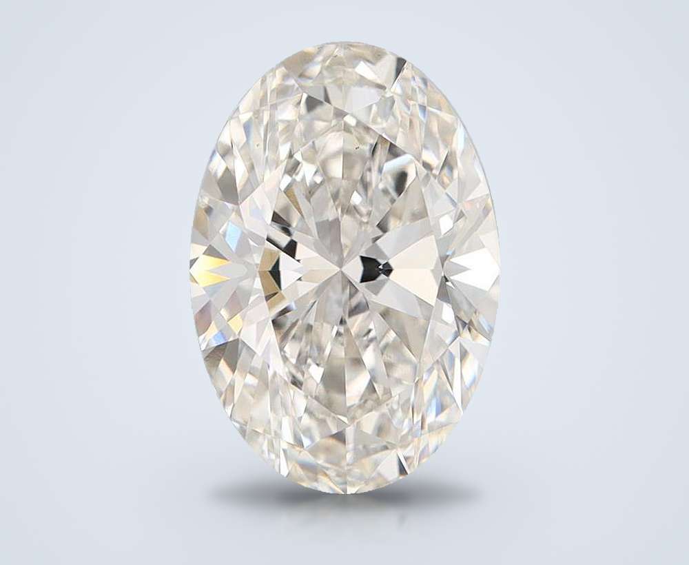 3.70 Carat Oval Lab Diamond