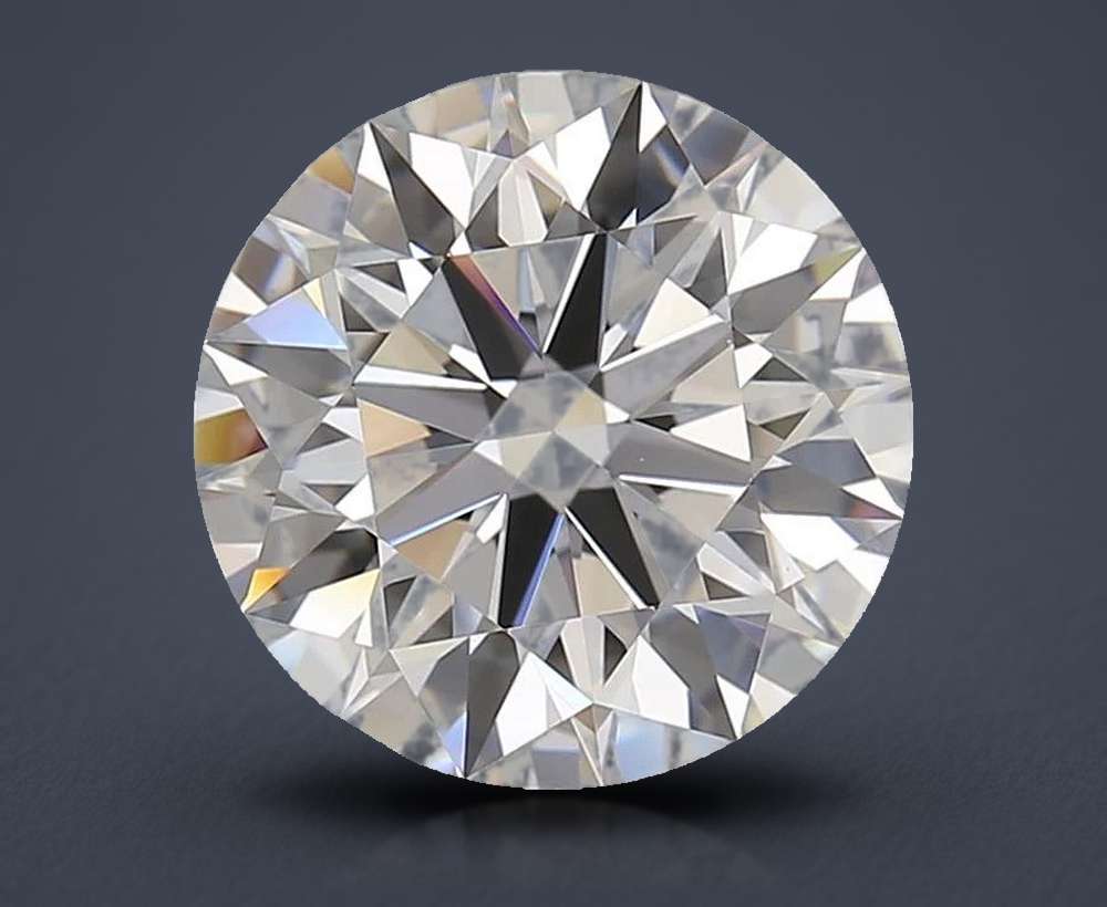 4.02 Carat Round Lab Diamond