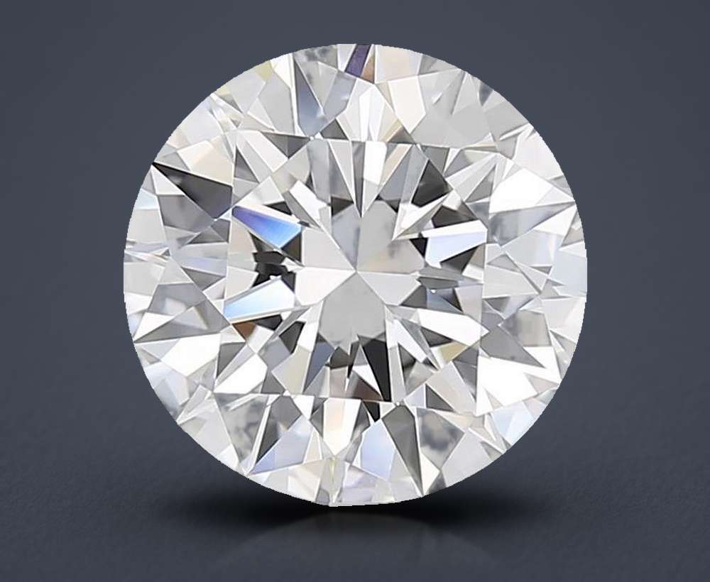 3.41 Carat Round Natural Diamond