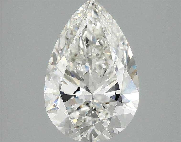 2.98 Carat Pear Lab Diamond