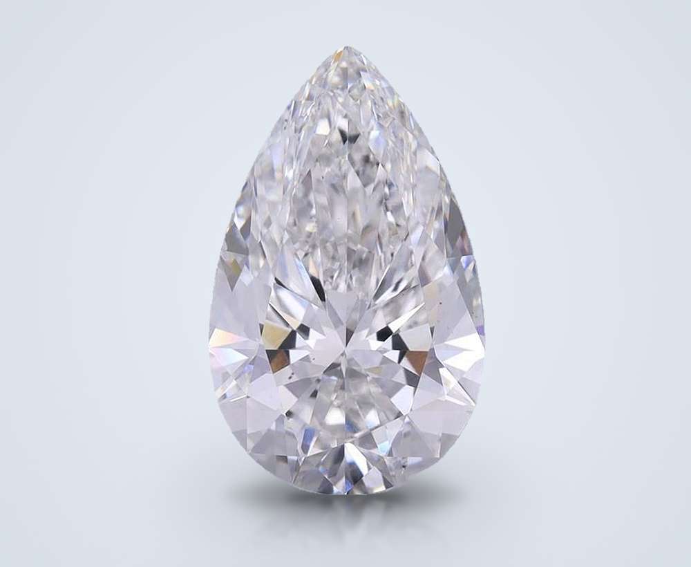 6.21 Carat Pear Lab Diamond