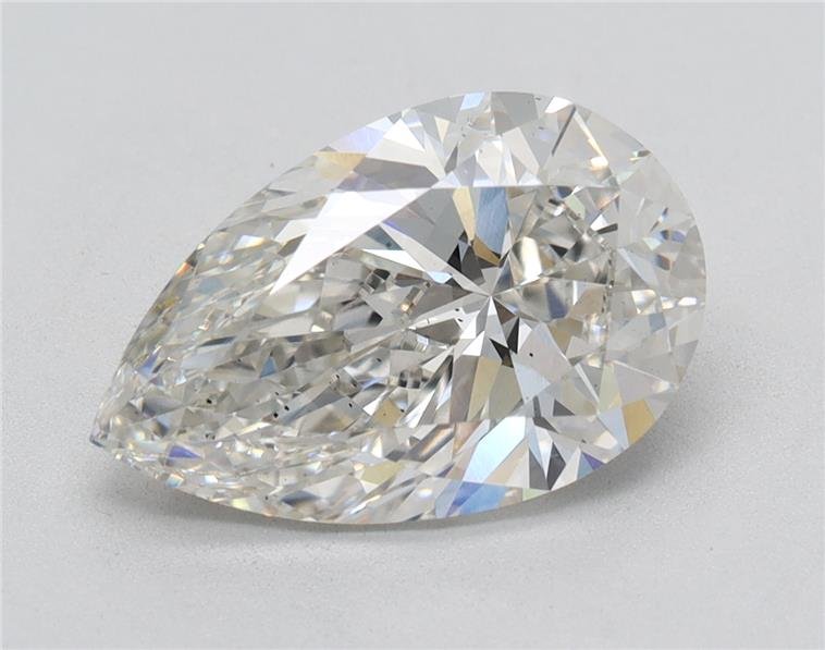 2.13ct H VS1 Rare Carat Ideal Cut Pear Lab Grown Diamond