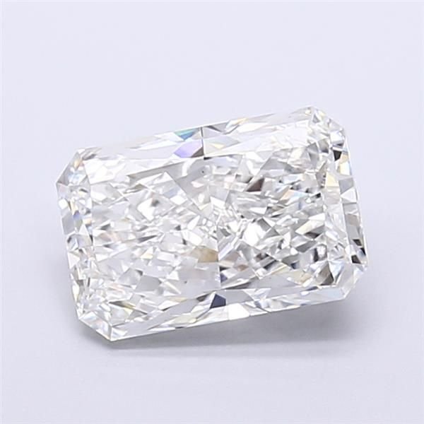 3.34ct E VS1 Rare Carat Ideal Cut Radiant Lab Grown Diamond