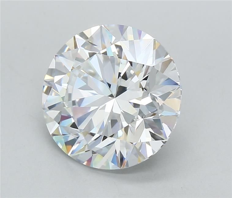 8.44ct D VVS2 Rare Carat Ideal Cut Round Lab Grown Diamond