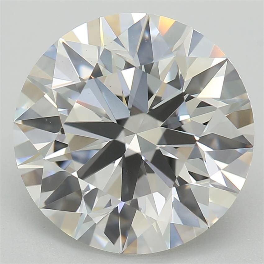 2.54ct E VVS2 Rare Carat Ideal Cut Round Lab Grown Diamond