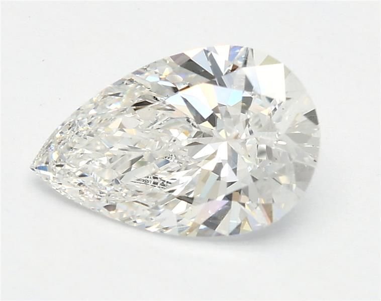 1.06ct F VS2 Rare Carat Ideal Cut Pear Lab Grown Diamond