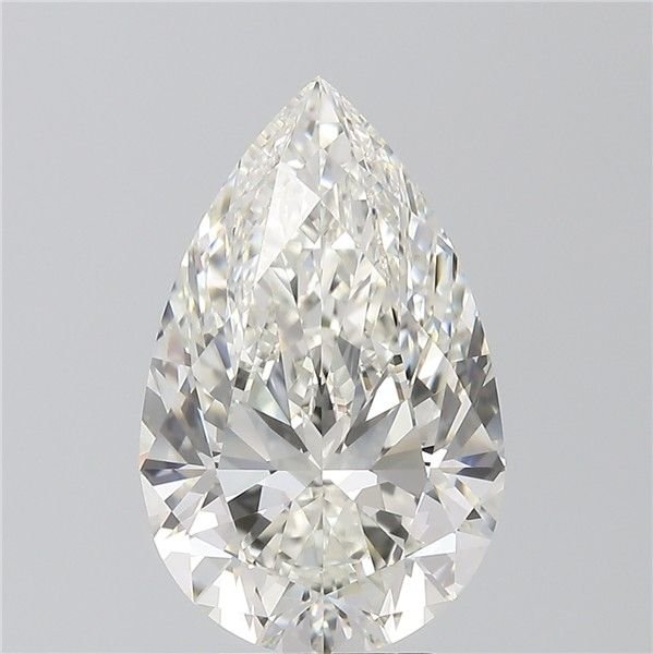 4.01 Carat Pear Natural Diamond