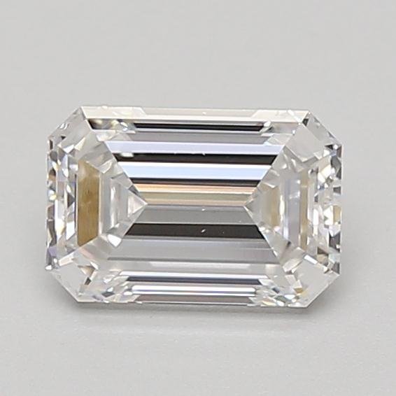 1.10ct D VS2 Rare Carat Ideal Cut Emerald Lab Grown Diamond