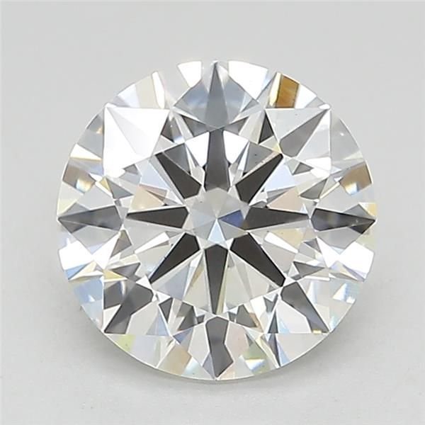 2.03ct D VS2 Rare Carat Ideal Cut Round Lab Grown Diamond