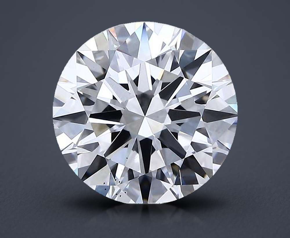 3.54 Carat Round Lab Diamond