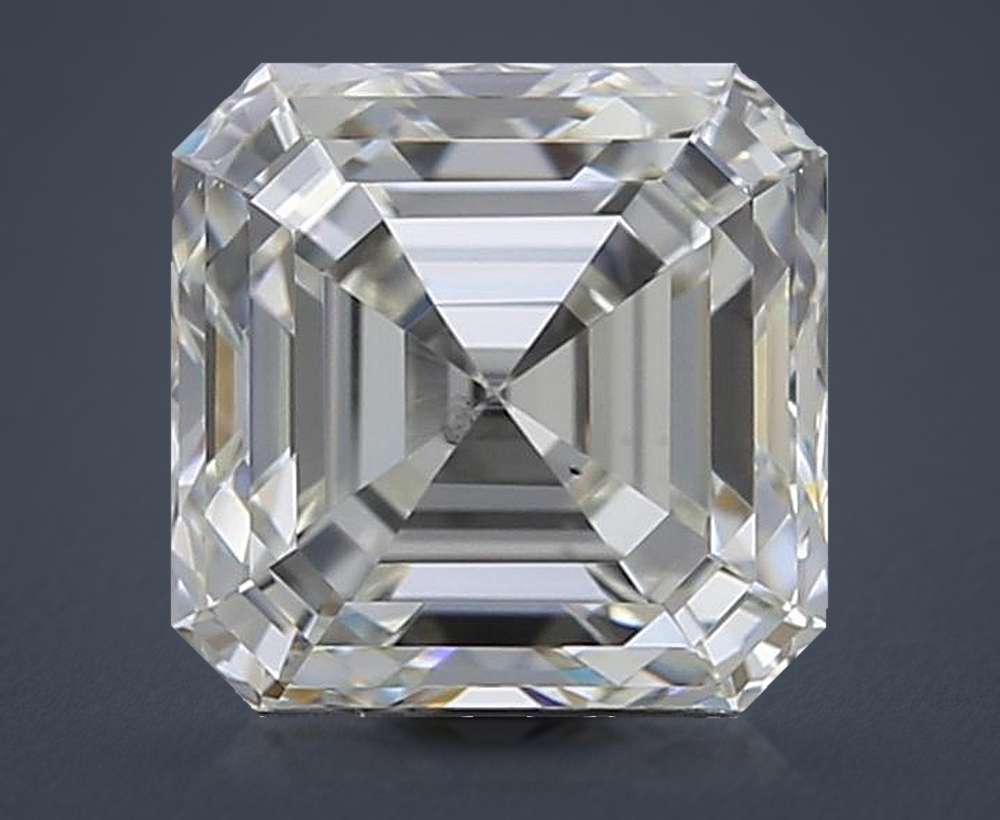 1.71 Carat Asscher Natural Diamond