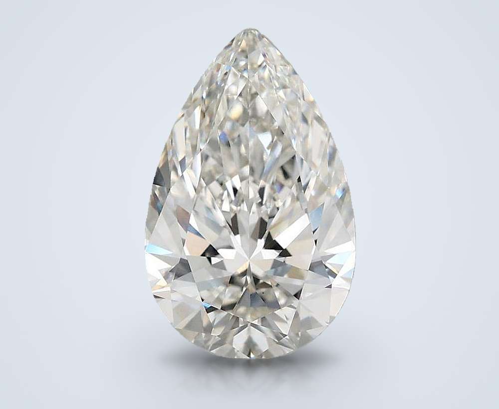 2.83 Carat Pear Lab Diamond