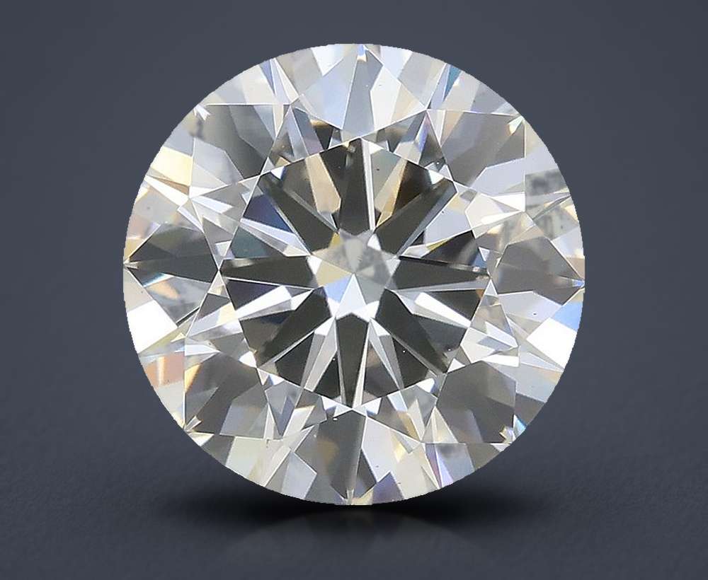 3.80 Carat Round Lab Diamond