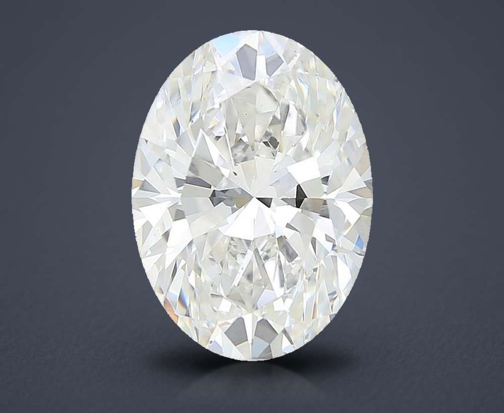 7.30 Carat Oval Lab Diamond