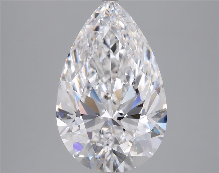 3.32 Carat Pear Lab Diamond