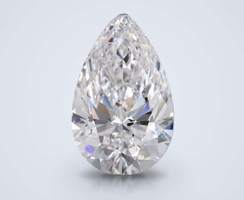 3.32 Carat Pear Lab Diamond