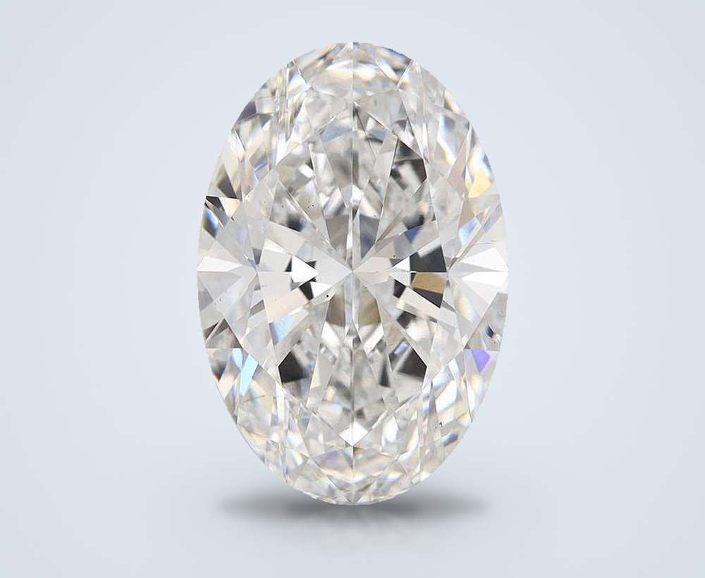 7.01 Carat Oval Lab Diamond