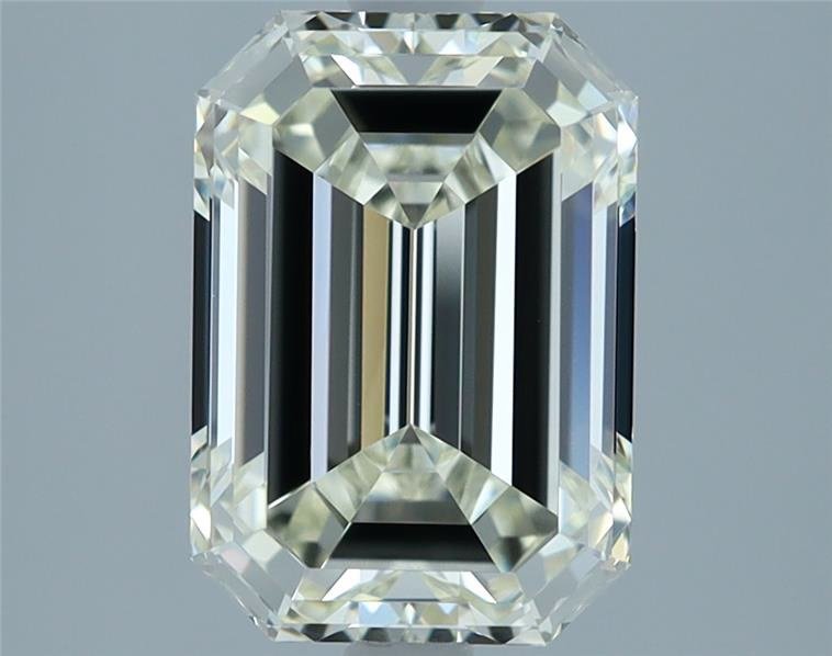 3.06ct J VVS1 Rare Carat Ideal Cut Emerald Diamond