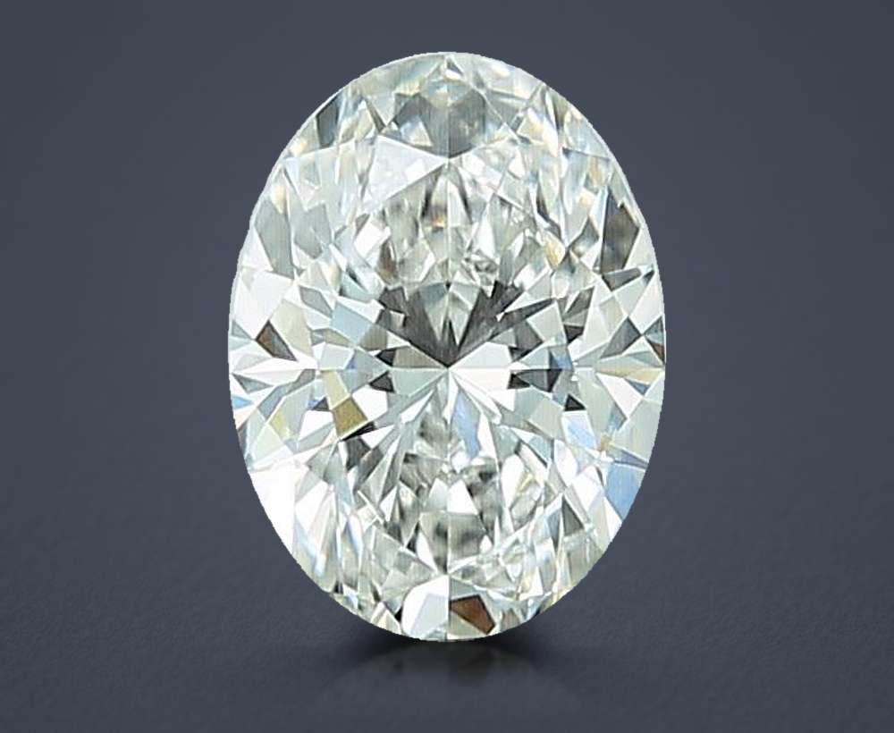 1.51 Carat Oval Lab Diamond