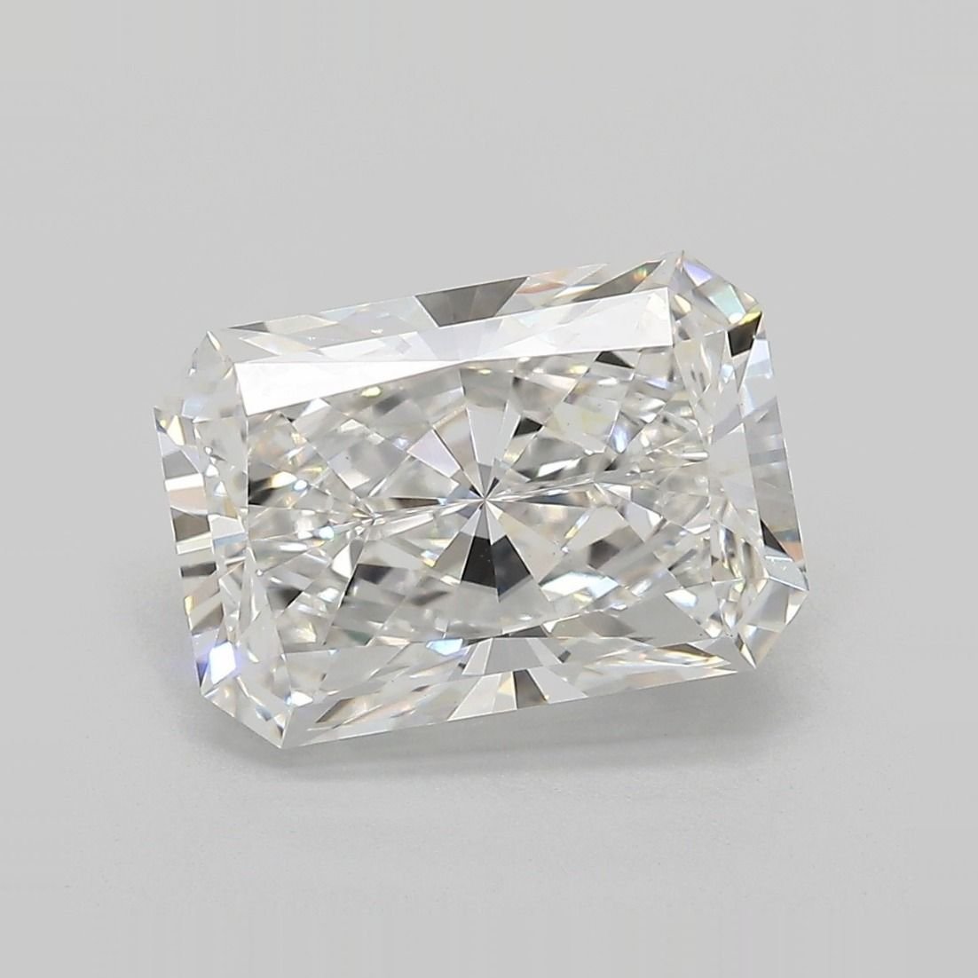 4.09ct E VS1 Rare Carat Ideal Cut Radiant Lab Grown Diamond