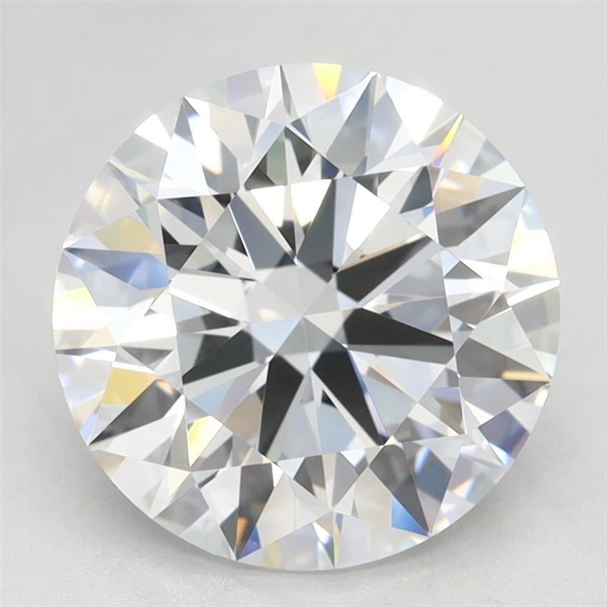 2.75ct D VVS1 Rare Carat Ideal Cut Round Lab Grown Diamond