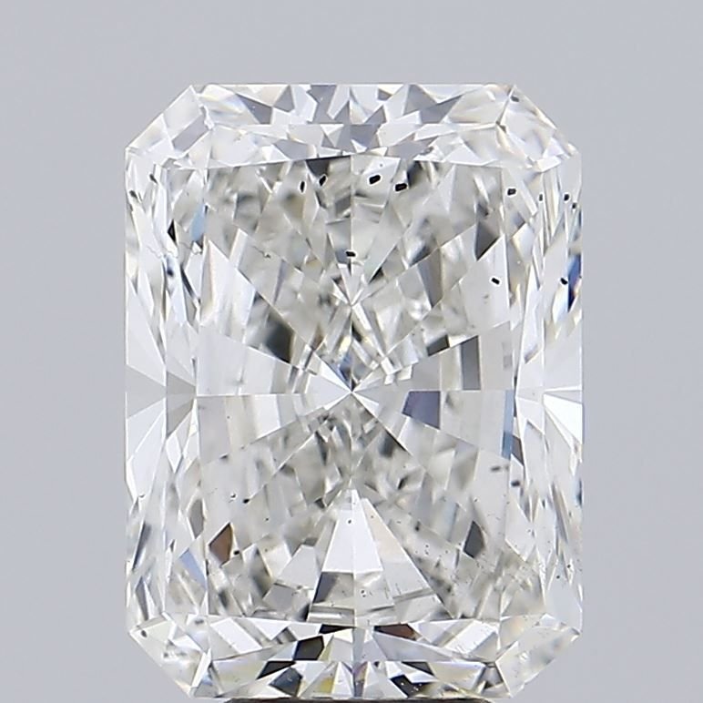 6.01ct G SI1 Rare Carat Ideal Cut Radiant Lab Grown Diamond