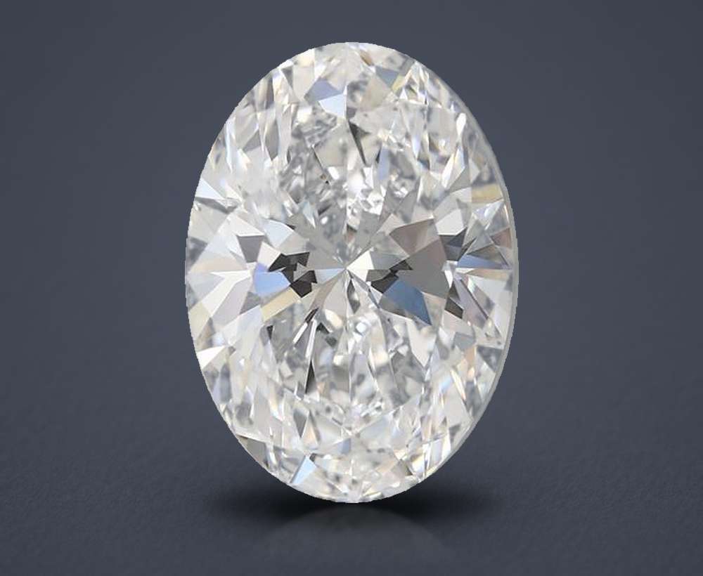 2.60 Carat Oval Lab Diamond