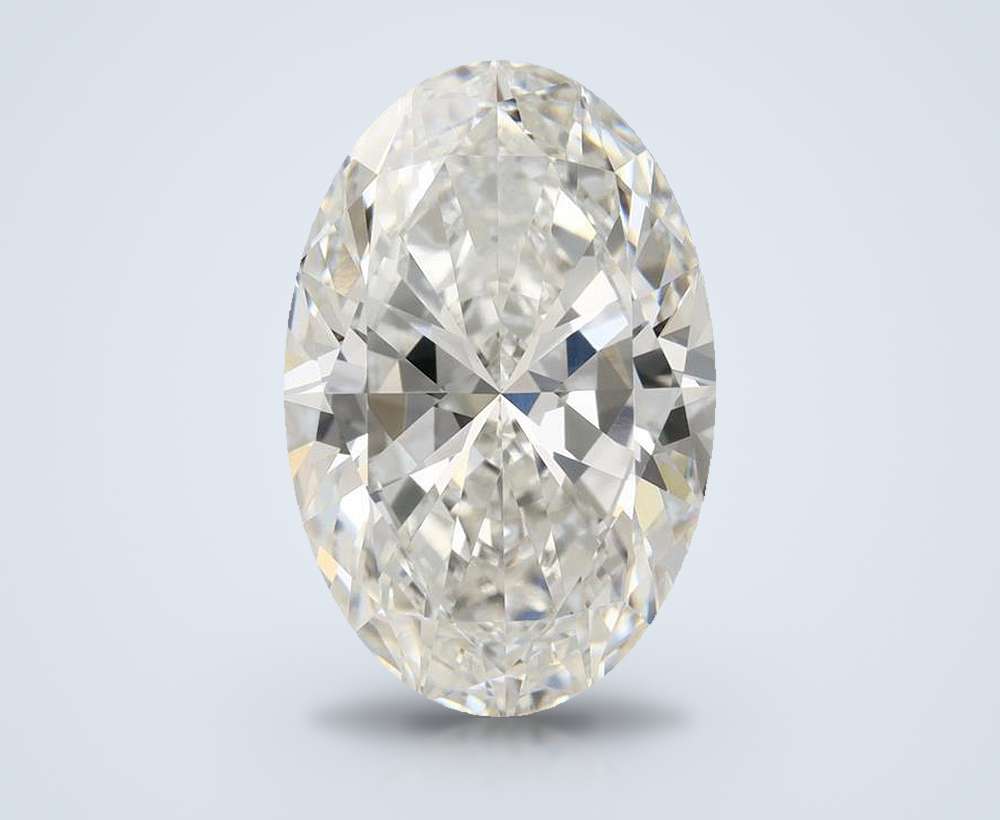 3.58 Carat Oval Lab Diamond