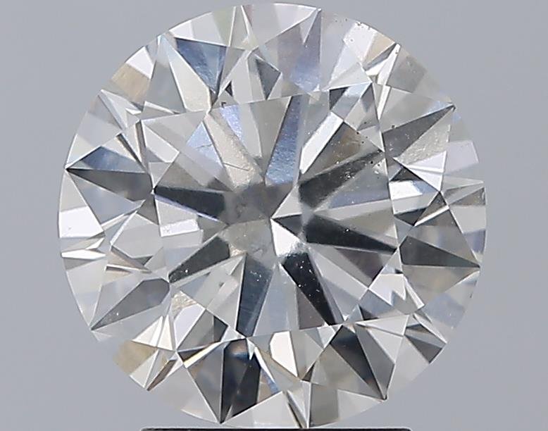 3.01ct D SI2 Rare Carat Ideal Cut Round Diamond