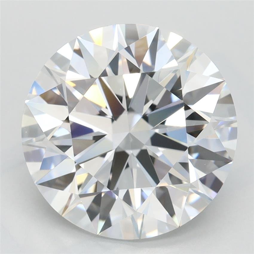 3.51ct D FL Rare Carat Ideal Cut Round Lab Grown Diamond