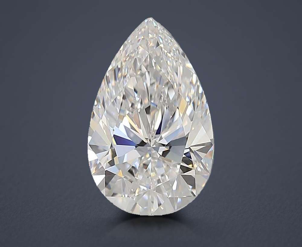 3.43 Carat Pear Lab Diamond
