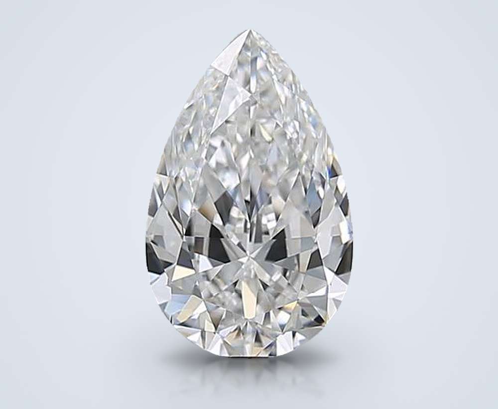 2.02 Carat Pear Natural Diamond