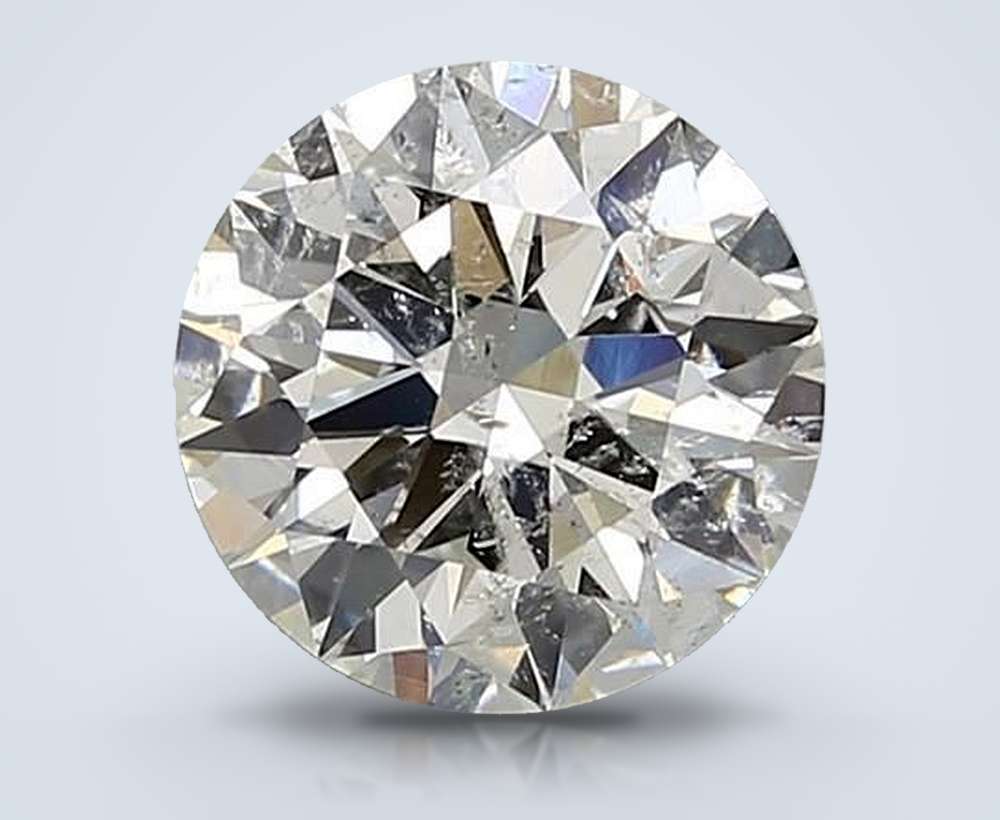 2.51 Carat Round Natural Diamond