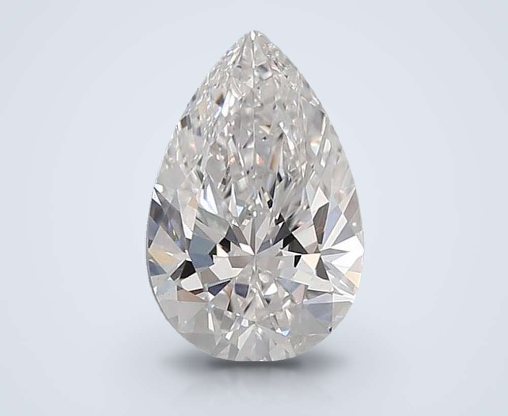 1.73 Carat Pear Lab Diamond