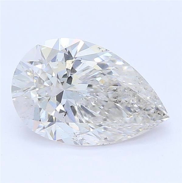 0.72ct F SI2 Rare Carat Ideal Cut Pear Lab Grown Diamond