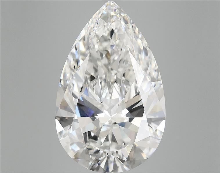 10.12ct F VVS2 Rare Carat Ideal Cut Pear Lab Grown Diamond