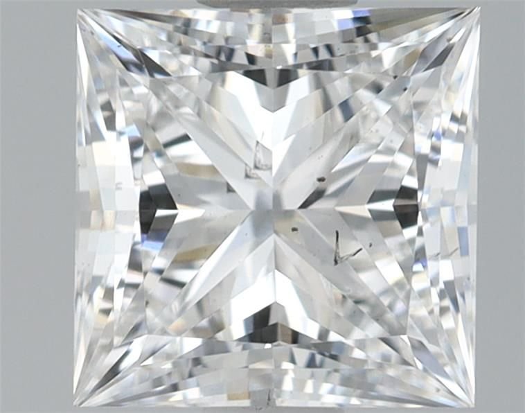 0.96ct E VS2 Rare Carat Ideal Cut Princess Lab Grown Diamond